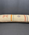 Turkish Hemp Pillow Cushion Natural Beige Red Cushion Cover 14x40 #30486