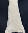 Turkish Hemp Pillow Cushion Natural Beige Black Cushion Cover 14x40 #30491