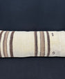 Turkish Hemp Pillow Cushion Natural Beige Brown Cushion Cover 14x40 #30480