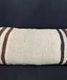 Turkish Hemp Pillow Cushion Natural Beige Brown Cushion Cover 14x40 #30470