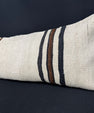 Turkish Hemp Pillow Cushion Natural Beige Brown Cushion Cover 14x40 #30470