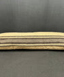 Turkish Hemp Pillow Cushion Natural Beige Black Cushion Cover 14x40 #30467