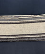 Turkish Hemp Pillow Cushion Natural Beige Black Cushion Cover 14x40 #30467
