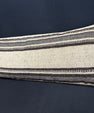 Turkish Hemp Pillow Cushion Natural Beige Black Cushion Cover 14x40 #30467