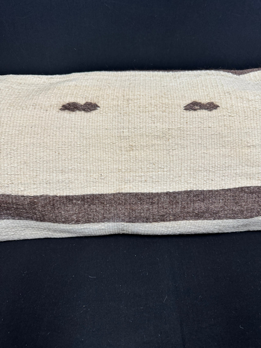 Turkish Hemp Pillow Cushion Natural Beige Brown Cushion Cover 14x40 #30471