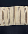 Turkish Hemp Pillow Cushion Natural Beige Brown Cushion Cover 14x40 #30462