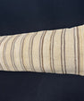Turkish Hemp Pillow Cushion Natural Beige Brown Cushion Cover 14x40 #30462