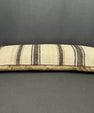 Turkish Hemp Pillow Cushion Natural Beige Black Cushion Cover 14x40 #30490