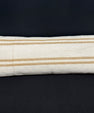 Turkish Hemp Pillow Cushion Natural Beige Brown Cushion Cover 14x40 #30464