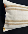 Turkish Hemp Pillow Cushion Natural Beige Brown Cushion Cover 14x40 #30464