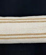 Turkish Hemp Pillow Cushion Natural Beige Brown Cushion Cover 14x40 #30464