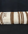 Turkish Hemp Pillow Cushion Natural Beige Brown Cushion Cover 14x40 #30441