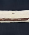 Turkish Hemp Pillow Cushion Natural Beige Brown Cushion Cover 14x40 #30483