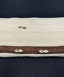 Turkish Hemp Pillow Cushion Natural Beige Brown Cushion Cover 14x40 #30483