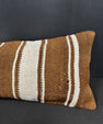 Turkish Hemp Pillow Cushion Natural Beige Brown Cushion Cover 14x40 #30440