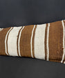 Turkish Hemp Pillow Cushion Natural Beige Brown Cushion Cover 14x40 #30440