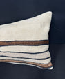 Turkish Hemp Pillow Cushion Natural Beige Brown Cushion Cover 14x40 #30477