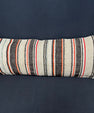 Turkish Hemp Pillow Cushion Natural Beige Black Cushion Cover 14x40 #30442
