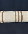 Turkish Hemp Pillow Cushion Natural Beige Brown Cushion Cover 14x40 #30443