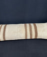 Turkish Hemp Pillow Cushion Natural Beige Brown Cushion Cover 14x40 #30443