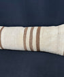 Turkish Hemp Pillow Cushion Natural Beige Brown Cushion Cover 14x40 #30443