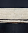 Turkish Hemp Pillow Cushion Natural Beige Brown Cushion Cover 14x40 #30458