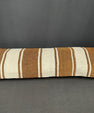 Turkish Hemp Pillow Cushion Natural Beige Brown Cushion Cover 14x40 #30506