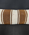 Turkish Hemp Pillow Cushion Natural Beige Brown Cushion Cover 14x40 #30506
