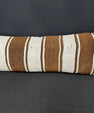 Turkish Hemp Pillow Cushion Natural Beige Brown Cushion Cover 14x40 #30506