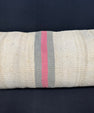 Turkish Hemp Pillow Cushion Natural Beige Gray Cushion Cover 14x40 #30457
