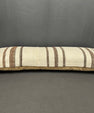 Turkish Hemp Pillow Cushion Natural Beige Brown Cushion Cover 14x40 #30456