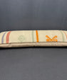 Turkish Hemp Pillow Cushion Natural Beige Orange Cushion Cover 14x40 #30455