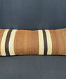 Turkish Hemp Pillow Cushion Natural Beige Brown Cushion Cover 14x40 #30454