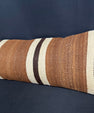 Turkish Hemp Pillow Cushion Natural Beige Brown Cushion Cover 14x40 #30454