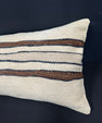 Turkish Hemp Pillow Cushion Natural Beige Brown Cushion Cover 14x40 #30511