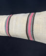 Turkish Hemp Pillow Cushion Natural Beige Pink Cushion Cover 14x40 #30450