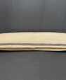 Turkish Hemp Pillow Cushion Natural Beige Black Cushion Cover 14x40 #30523
