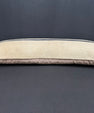 Turkish Hemp Pillow Cushion Natural Beige Black Cushion Cover 14x40 #30431