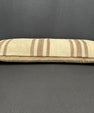 Turkish Hemp Pillow Cushion Natural Beige Brown Cushion Cover 14x40 #30521