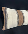 Turkish Hemp Pillow Cushion Natural Beige Brown Cushion Cover 14x40 #30505