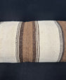 Turkish Hemp Pillow Cushion Natural Beige Brown Cushion Cover 14x40 #30505