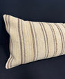 Turkish Hemp Pillow Cushion Natural Beige Brown Cushion Cover 14x40 #30434
