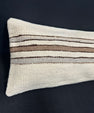 Turkish Hemp Pillow Cushion Natural Beige Brown Cushion Cover 14x40 #30435