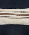 Turkish Hemp Pillow Cushion Natural Beige Brown Cushion Cover 14x40 #30435