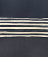 Turkish Hemp Pillow Cushion Natural Beige Black Cushion Cover 14x40 #30459