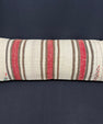 Turkish Hemp Pillow Cushion Natural Beige Red Cushion Cover 14x40 #30522
