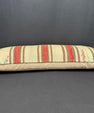 Turkish Hemp Pillow Cushion Natural Beige Red Cushion Cover 14x40 #30522