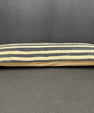 Turkish Hemp Pillow Cushion Natural Beige Black Cushion Cover 14x40 #30509