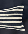 Turkish Hemp Pillow Cushion Natural Beige Black Cushion Cover 14x40 #30509