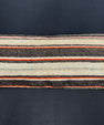 Turkish Hemp Pillow Cushion Natural Beige Black Cushion Cover 14x40 #30493